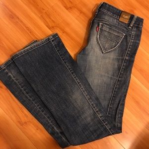 Levi’s jeans with Swarovski snaps size 29